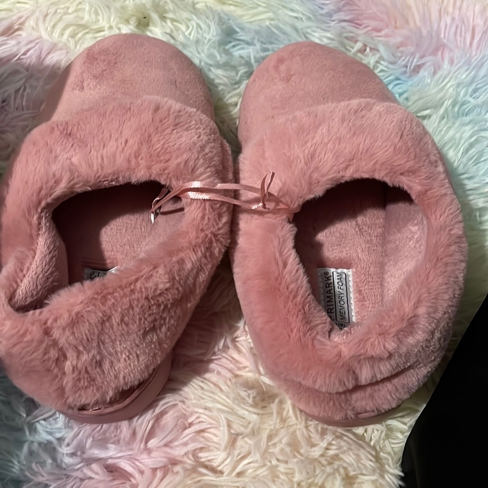 New soft pink shoes